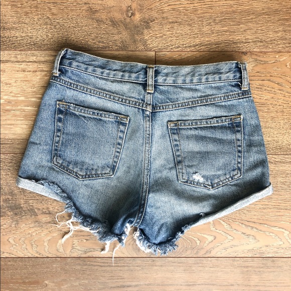 Top Shop Jean Shorts - Picture 3 of 4